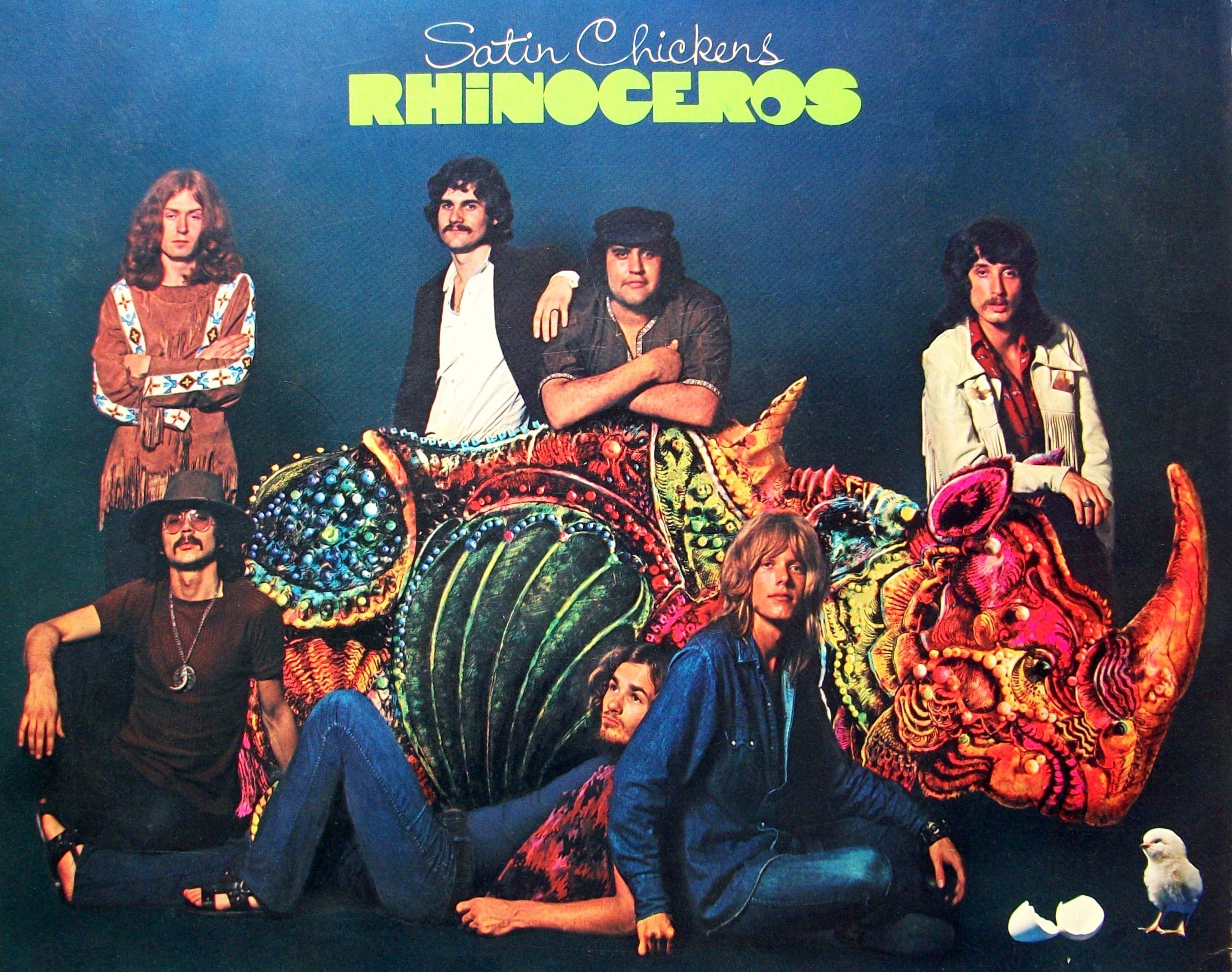 RHINOCEROS - Satin Chickens 1969 US R2R 3 ¾ ips EX - Mothers, Iron