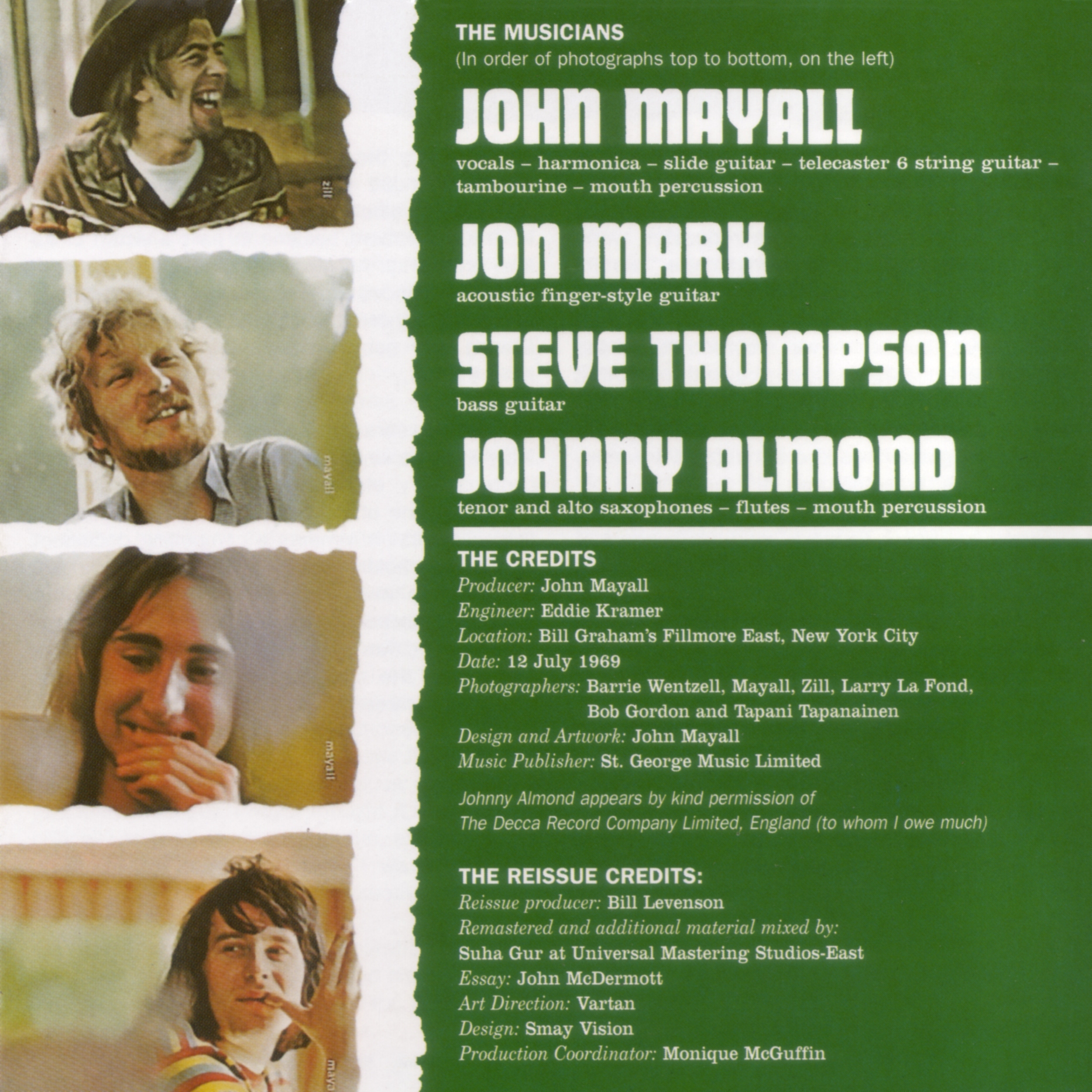 John Mayall The Turning Point Considered 1969 Blues Powered Down Elsewhere By Graham Reid