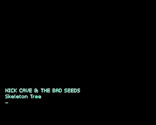 Nick Cave and the Bad Seeds: Skeleton Tree (Kobalt)