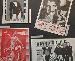 GUEST ARTIST TERENCE HOGAN on the exhibition of his band posters and covers in Auckland