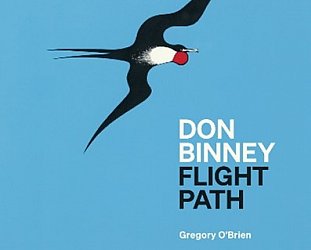 DON BINNEY; FLIGHT PATH by GREGORY O'BRIEN (2023): When art takes flight