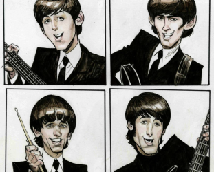 THE BEATLES AS COMIC AND CARTOON CHARACTERS (2020): The greatest story ever sold, and sold again . . .