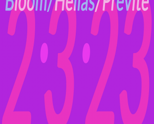 Bloom/Helias/Previte: 2.3.23 (digital outlets)