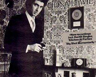 Jona Lewie: You'll Always Find Me in the Kitchen at Parties (1980)