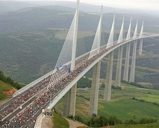 SIR NORMAN FOSTER'S BRIDGE AT MILLAU (2004):  Sublime Architecture; From Here to Modernity