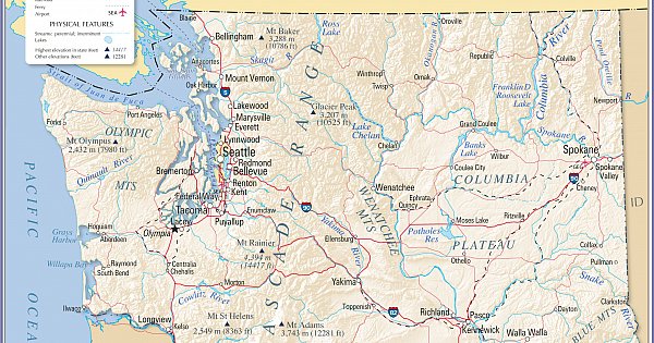 Washington Map 