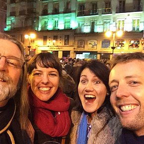 RING OUT THE OLD: A bullet from the behind