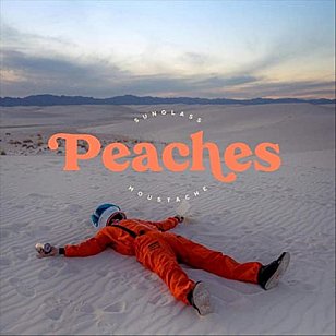 Sunglass Moustache: Peaches (digital outlets)