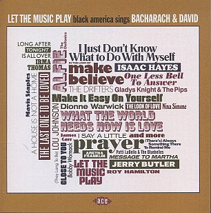 Various Artists: Black America Sings Bacharach and David (Ace/Border)