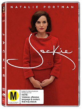 JACKIE, a film by PABLO LARRAIN (Universal DVD/BluRay)