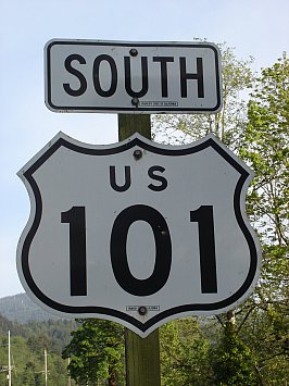 Highway 101; West Coast USA: My way or the highway