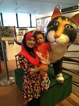 Kuching, Sarawak: A clowder of cats, and then some