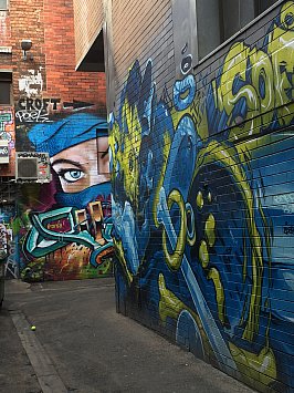 MELBOURNE'S GRAFFITI ART (2015): Take a walk on the multicolour side