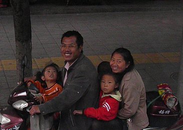 Kunming, China: People, people who need people . . .