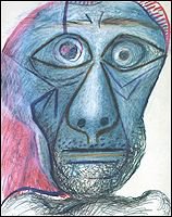 PICASSO, THE FINAL MASK (2003): Into the void