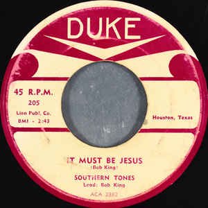 Southern Tones: It Must Be Jesus (1954)