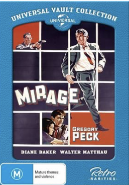 MIRAGE by  EDWARD DMYTRYK (Madman DVD)