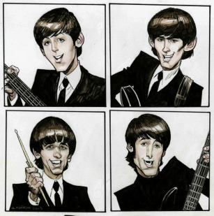 THE BEATLES AS COMIC AND CARTOON CHARACTERS (2020): The greatest story ever sold, and sold again . . .