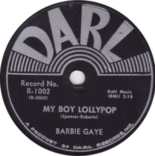 Barbie Gaye: My Boy Lollypop (1956)
