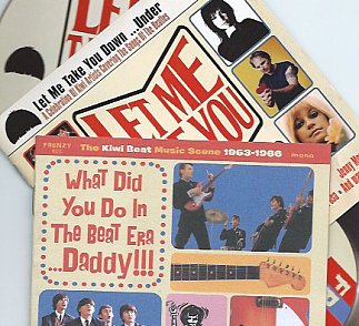 Various Artists: What Did You Do in the Beat Era . . . Daddy!!!; Let Me Take You Down  . . . Under (both Frenzy)