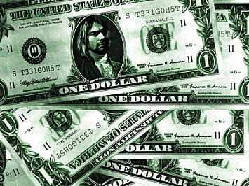 NIRVANA, IN THE MONEY (1992): Number one, with a bullet