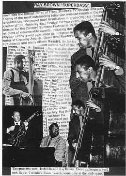 RAY BROWN, SUPERBASS (1926-2002): A talent beyond words