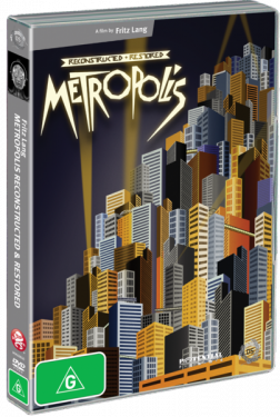 METROPOLIS; RECONSTRUCTED AND RESTORED, a film by FRITZ LANG (Madman DVD)