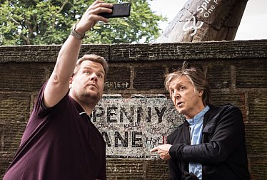 PRIME ROCKS; CARPOOL KARAOKE; WHEN CORDEN MET McCARTNEY (2018): You don't know how lucky you are, boy