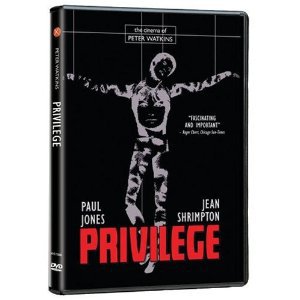 PRIVILEGE, a film by PETER WATKINS, 1967 (Universal DVD)