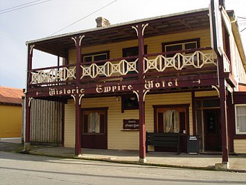 Ross, South Island of New Zealand: Home is where the hearth is