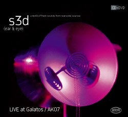 Various Artists: s3d (ear and eye) Atoll CD/DVD